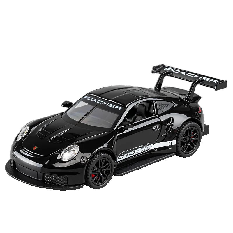 1:32 911 GT3 RS Alloy Die Cast Toy Car Model Sound and Light Children's Toy Collectibles Birthday gift