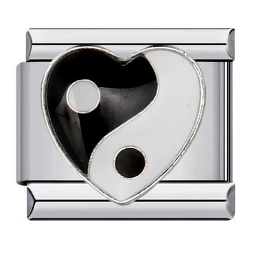 2025 Fashion Love and Romance Modular Italian Charm Links Fit 9mm Stainless Steel Elastic Bracelet Women DIY Jewelry