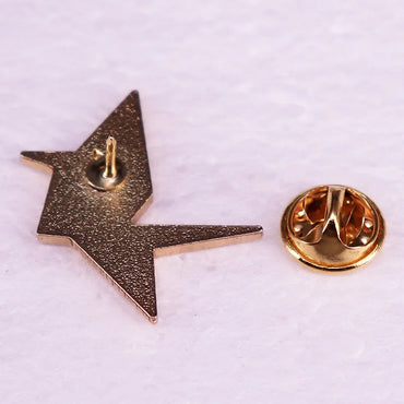 Paper Crane Enamel Pin Brooch Badge Jewelry Backpack Decorate