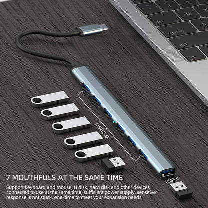 USB HUB USB C Type C HUB USB 3.0 2.0 Adapter Multi Splitter High Speed 5Gbps For PC Macbook Docking Station Computer Accessories