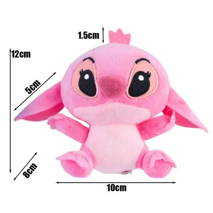 12cm 20cm 25cm Stitch Stuffed Plush Models Cartoon Stuffed Plush Dolls Anime Plush Baby Toys Kawaii Kids Birthday Gift