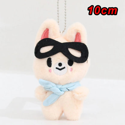 300style Skzoo Plush Toy Kawaii Kpop Plush Skzoo Pencil Case Stray Wolf Plush Cartoon Stuffed Animal Doll Toy Children Gift