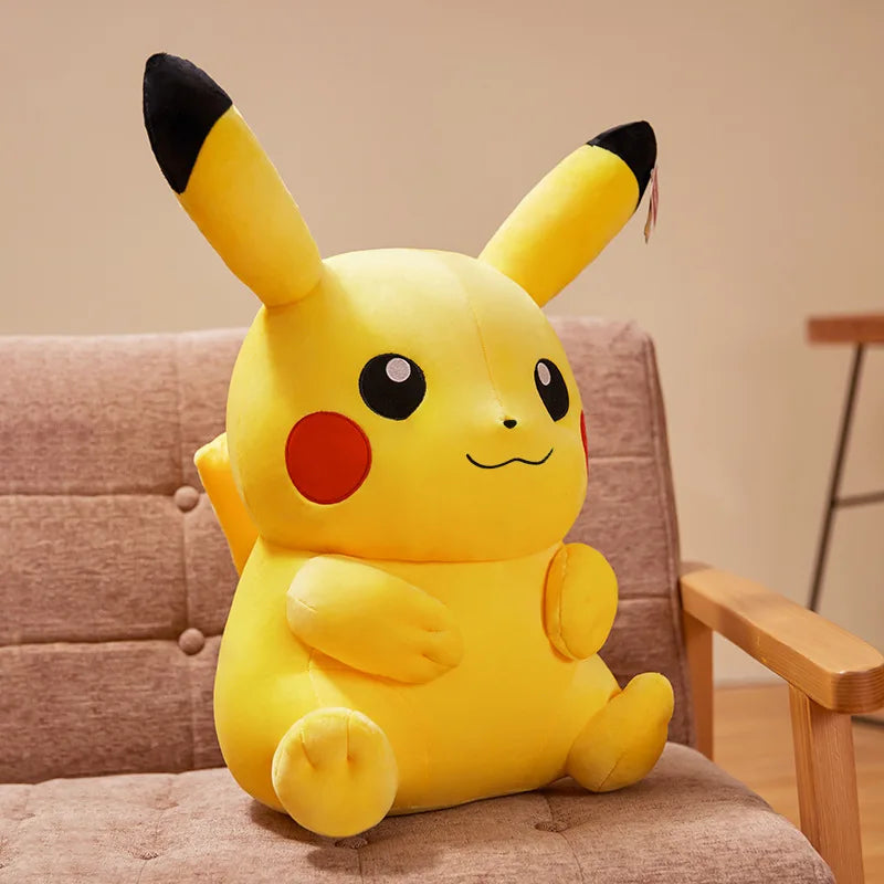 Clearance_Cute Pikachu Plushies Doll Anime Pokemon Kawaii Large Stuffed Plush Toys Soft High Quality Fill Christmas Gifts For Ch
