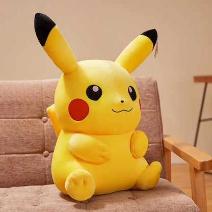 Clearance_Cute Pikachu Plushies Doll Anime Pokemon Kawaii Large Stuffed Plush Toys Soft High Quality Fill Christmas Gifts For Ch
