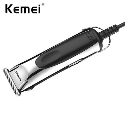 Kemei 850 professional hair trimmer plug in electric hair clipper corded hair cutting machine for men children Home Haircut Kit