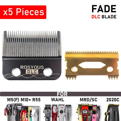 Professional Hair Clipper Accessories for Madeshow/WAHL/MRD/Gamma/SC/JRL KM-90-4 DLC FADE Special Blade Replacement Cutter Head