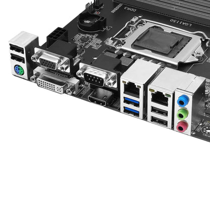 MACHINIST H97 Motherboard LGA 1150 Support Intel Pentium/Core/5th Gen Xeon CPU Processor DDR3 RAM Desktop Memory SSD M.2H97M-PRO