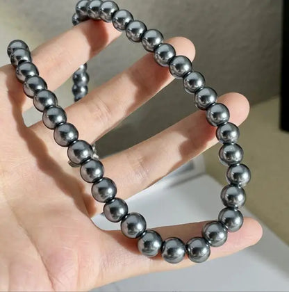 Grey Pearl Necklace for Women's Luxury Collar Chain Simple Neckchain Fashion Jewelry