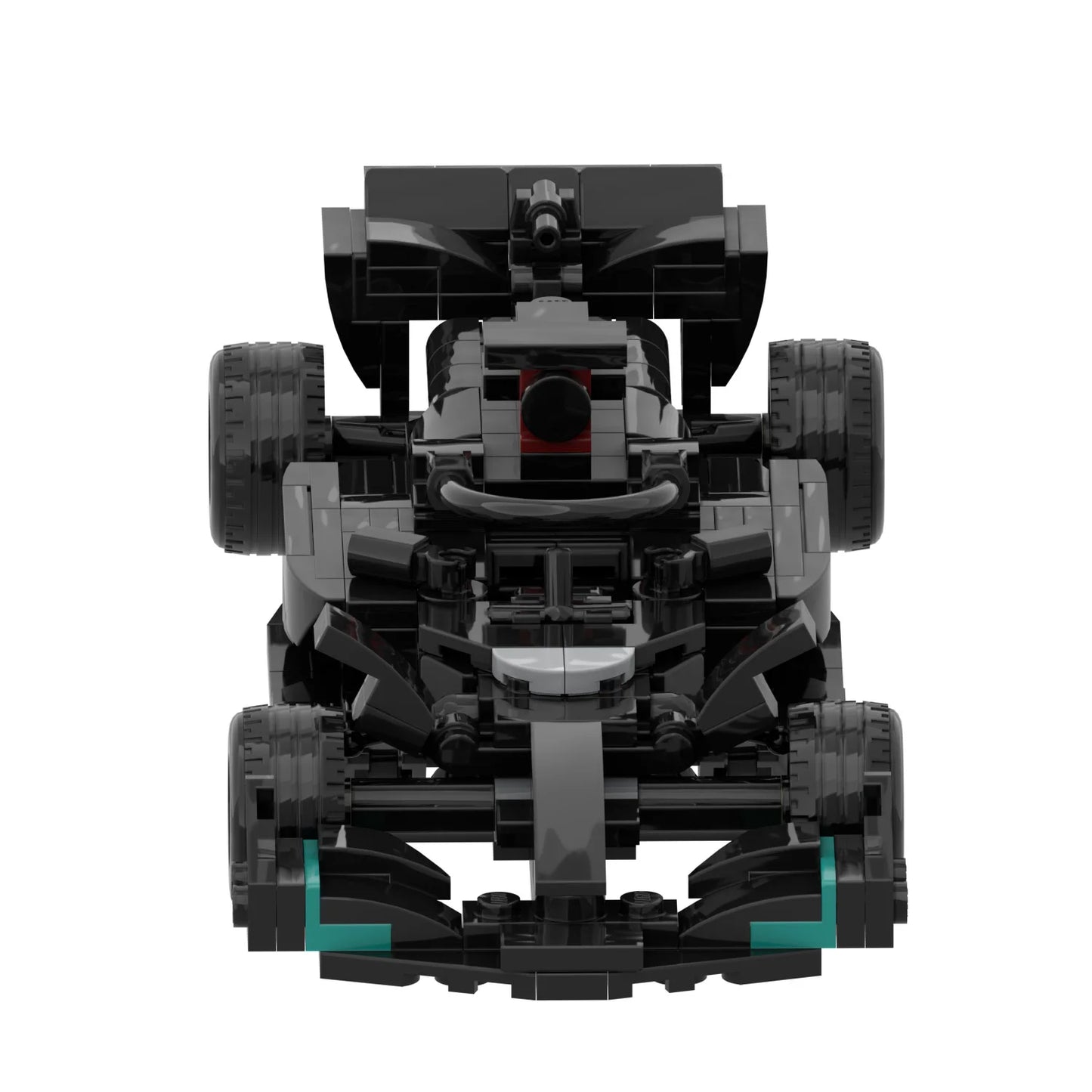271PCS Building Blocks Racing Black Car Formula W15 Model Creative Building Block Sports Car Boy Birthday Gift Adults