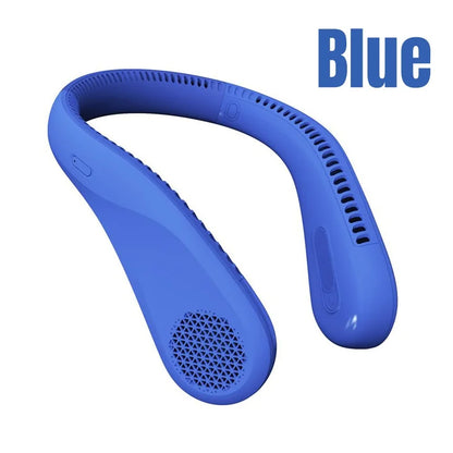 Xiaomi Bladeless Neck Fan Hands-Free USB Rechargeable Portable Cooler Silent Safe Outdoor Travel Sports 3 Speeds for Kids Adults