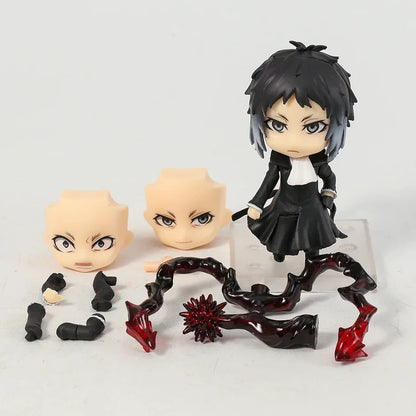 1191 Ryunosuke Akutagawa 676 Nakahara Chuya 657 Dazai Osamu PVC Action Figure Toy Anime Q Figurine Model Doll