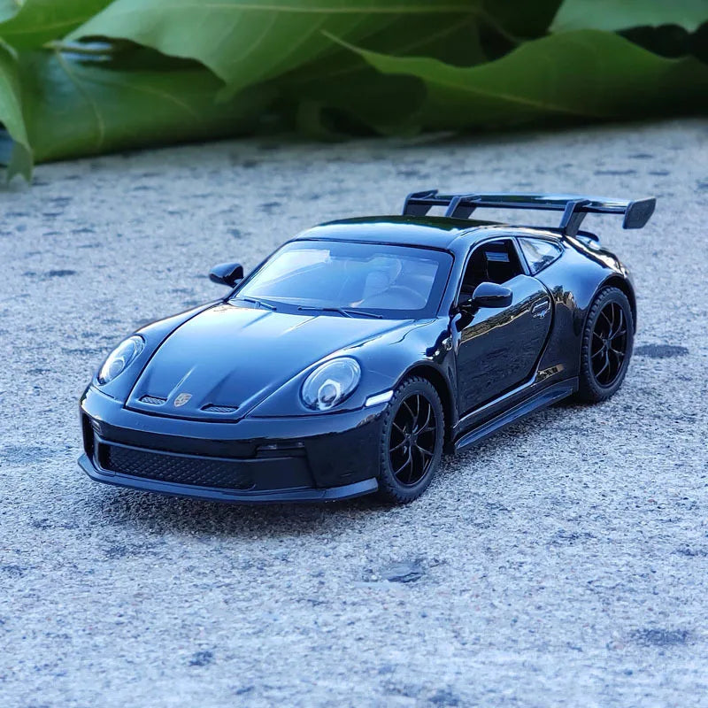 1:32 911 GT3 RS Alloy Die Cast Toy Car Model Sound and Light Children's Toy Collectibles Birthday gift