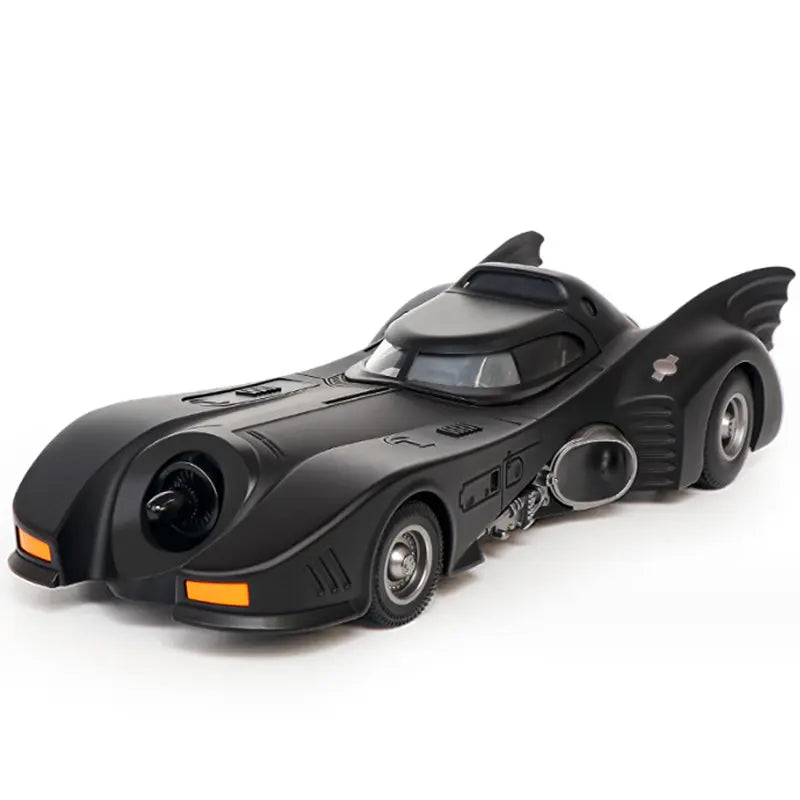 1/24 Classic Movie Car Batmobile Bat Alloy Sports Car Model Diecast Metal Toy Racing Car Model Sound Light Simulation Kids Gifts