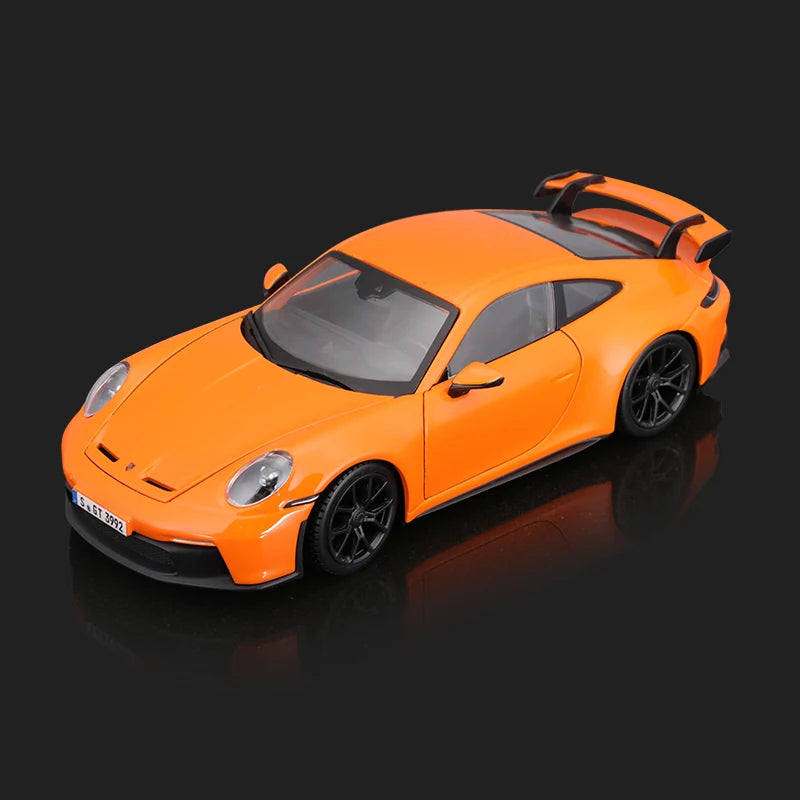 Bburago 1:24 Porsche 911 GT3 New Alloy Luxury Vehicle Diecast Sports Car Model Collection Gifts Die Cast Toys Hobbies Voiture