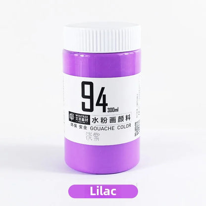 Gouache Paint Super Gouache Color 300ml Single Pack Art Class Non-toxic Beginner Pigment Art Student Special Large Bottle