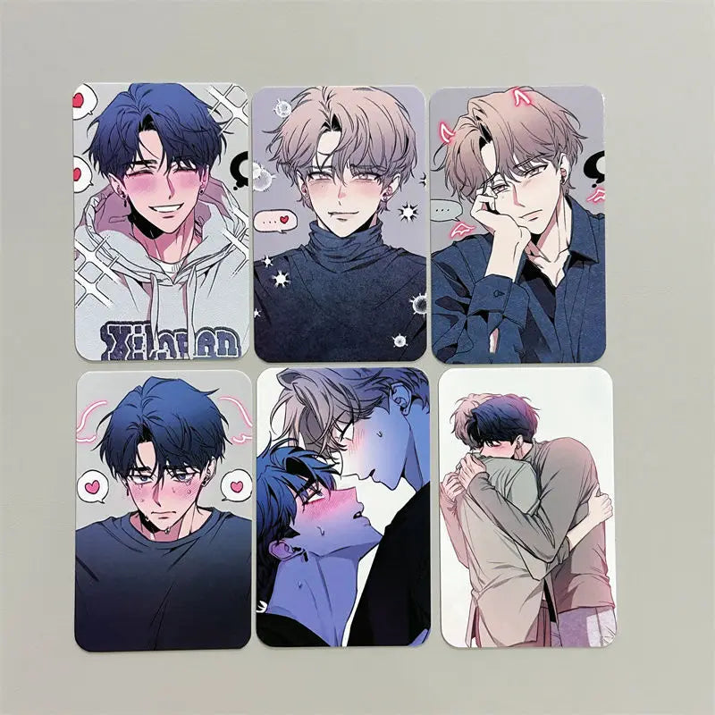 3-16 pcs Korean  manhwa Lomo Card  Cui Yijing , Li Tongbin Mini Postcard Photo Cards Fans Collection Photocards Gift