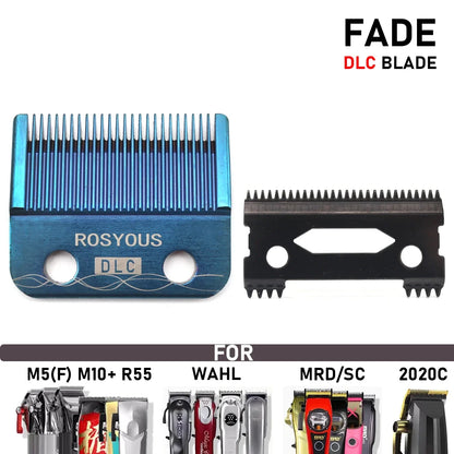 Professional Hair Clipper Accessories for Madeshow/WAHL/MRD/Gamma/SC/JRL KM-90-4 DLC FADE Special Blade Replacement Cutter Head