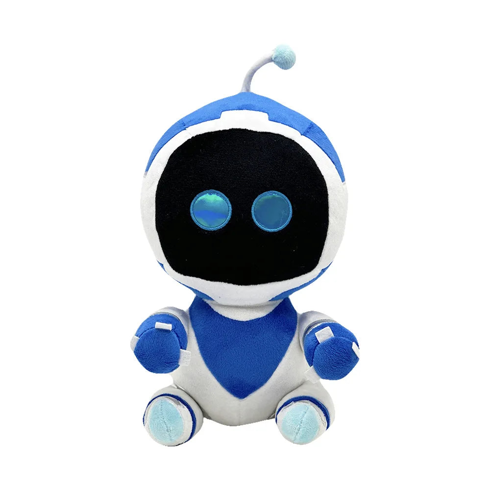 hot 30cm Cute Robot Plush Toys Soft Stuffed Doll Cartoon Creative Room Decoration Pillow for Children Birthday Christmas Gifts