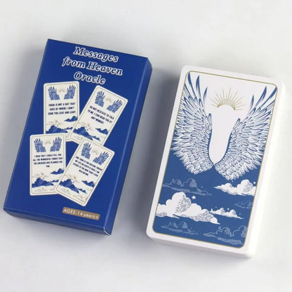Messages From Heaven Oracle Cards  - 54 Pcs Cards 10.3*6cm with Guidance From Your Crossed Over Loved Ones for General Readings