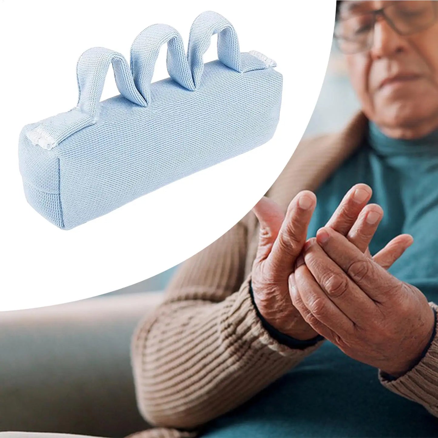 Palm Protector For Hand Contracture Soft Grip Strengthener Pad Ergonomic Palm Training Cushion For Hospital Home For Patients