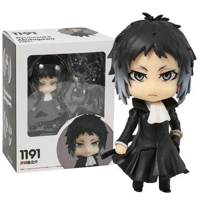 1191 Ryunosuke Akutagawa 676 Nakahara Chuya 657 Dazai Osamu PVC Action Figure Toy Anime Q Figurine Model Doll