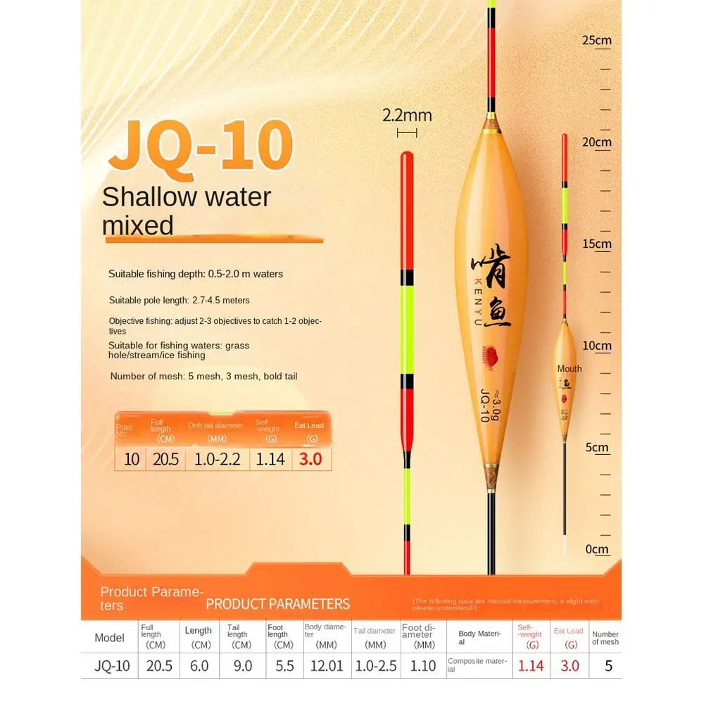 Superfine Fishing Floats Rock Fishing Workmanship Freshwater Floaters Dual-purpose Sea Fishing Fishing Tackle