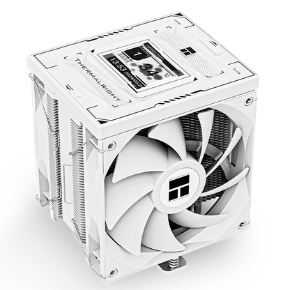 Thermalright Burst Assassin 120 VISION 6x6mm AGHP 4.0 Heatpipe Tower Air Cooler 2.4-inch IPS LCD for INTEL LGA1851 1700 AMD AM5