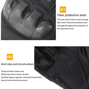 1Pair ColdProof Winter Gloves,Motorcycle Touchscreen Outdoor Hunting Protection Mountaineering Skiing Full Finger Gloves