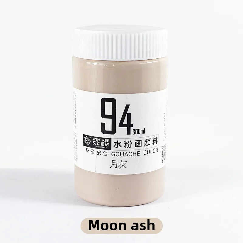 Gouache Paint Super Gouache Color 300ml Single Pack Art Class Non-toxic Beginner Pigment Art Student Special Large Bottle