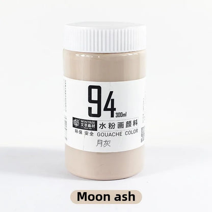 Gouache Paint Super Gouache Color 300ml Single Pack Art Class Non-toxic Beginner Pigment Art Student Special Large Bottle