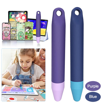 Children Silicone Stylus Pen with Durable Rubber Tip Kid Capacitive Drawing Writing Pen for Touch Screen Stylus Tablet Pencil