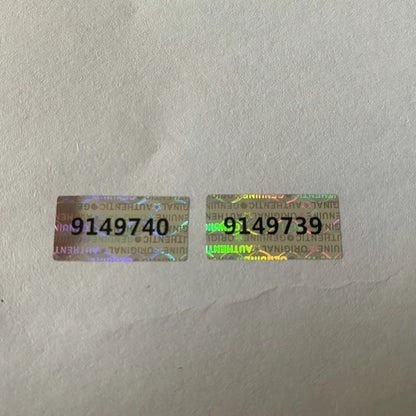 200pcs SECURITY SEAL, TAMPER EVIDENT, Warranty void stickers, 20mm X 10mm hologram