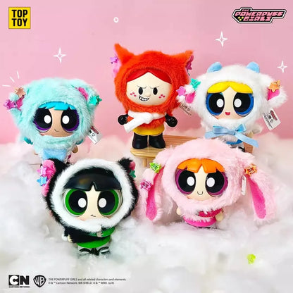 The Girls Cloak Doll Serie Blind Box Change Clothe Plush Pendant Doll Cartoon Animation Periphery Ornament Decoration