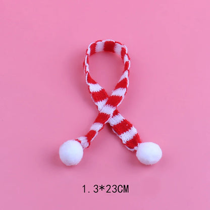 5PCS/lot Mini Handmade Small Knitting Hat For DIY Dolls Decoration Phone Case Decoration 3.5CM