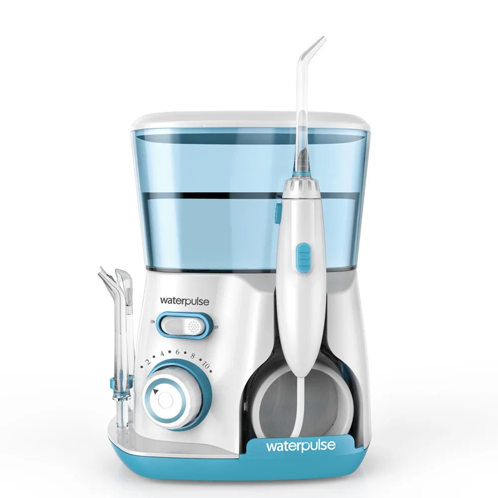 Electric Oral Irrigator Dental Water Jet Flosser Teeth Clean 5pcs Tips Oral Hygiene Dental Flosser Oral Care 800ml Water pick