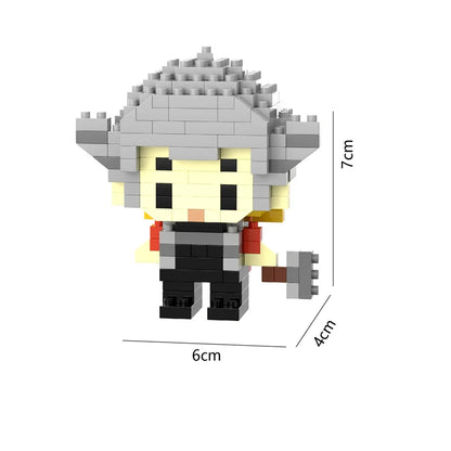 26 Styles New Cartoon Anime Building Blocks  Mini Cute Miniature Bricks Ornaments Small Particle Children's Toys