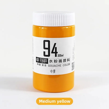 Gouache Paint Super Gouache Color 300ml Single Pack Art Class Non-toxic Beginner Pigment Art Student Special Large Bottle