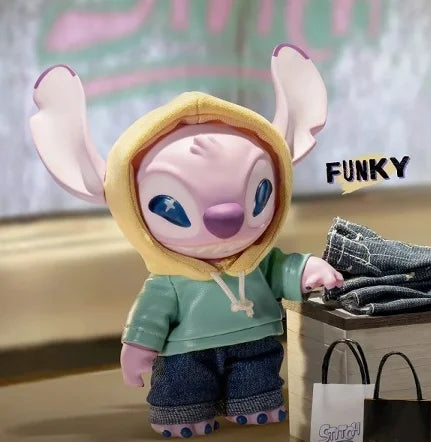 Stitch Has to Take a Bite No Matter How Sleepy It Is GenZ Street Series Mystery Box Funny Diary Mystery Box Children's Toys