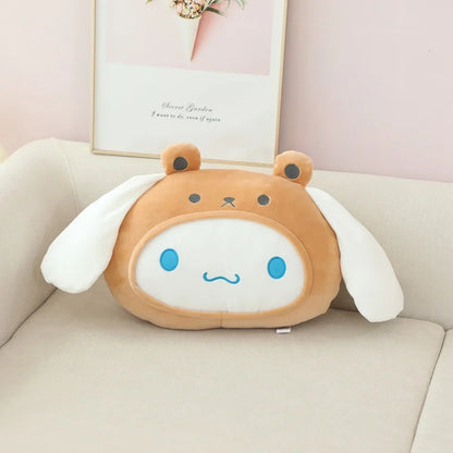 Kuromi Plush Pillow Anime Toys Cartoon Animals Melody Stuffed Dolls Cinnamoroll Pochacco Exquisite Xmas Birthday Gifts