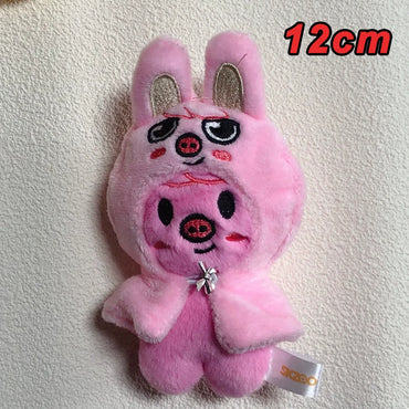 300style Skzoo Plush Toy Kawaii Kpop Plush Skzoo Pencil Case Stray Wolf Plush Cartoon Stuffed Animal Doll Toy Children Gift