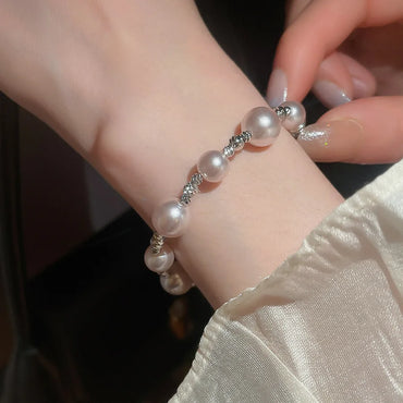 New South Korea Exquisite Simple Pearl Bracelet Fashion Elegant All-match Bracelet Women's Jewelry