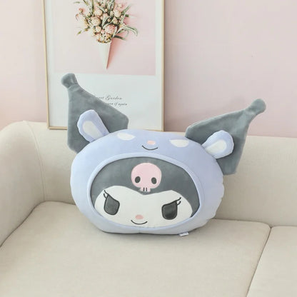 Kuromi Plush Pillow Anime Toys Cartoon Animals Melody Stuffed Dolls Cinnamoroll Pochacco Exquisite Xmas Birthday Gifts