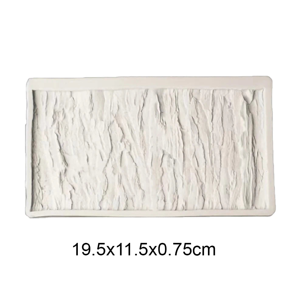 Pottery mold Stone Wall Mold Texture Bark Brick Wall Silicone Printing Mold Simulation Clay Texture Stone texture
