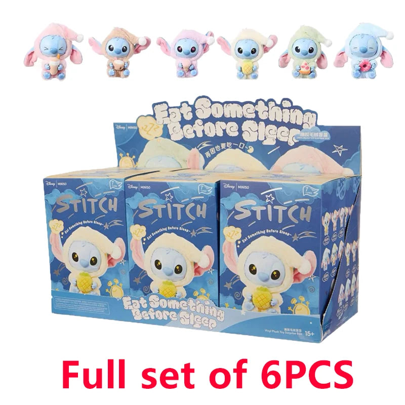 Stitch Has to Take a Bite No Matter How Sleepy It Is GenZ Street Series Mystery Box Funny Diary Mystery Box Children's Toys