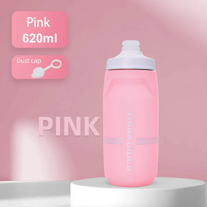 ThinkRider Bicycle Bottle MTB Road Bike Water Bottle Outdoor Sports Plastic Portable Large Capacity Drink Cycling Water Bottle