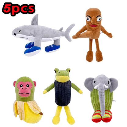 38styles Tralalelo Tralala Plush Tungtungtung Italian Brainrot Al Tralalero Tralala Plush Doll Stuffed Soft Pillow Custom Toys