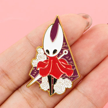 Cool Game Knight Enamel Pin Cartoon Villain Brooches Woman Men Backpack Accessories Bags Badge Fashion Lapel Jewelry Kids Gift