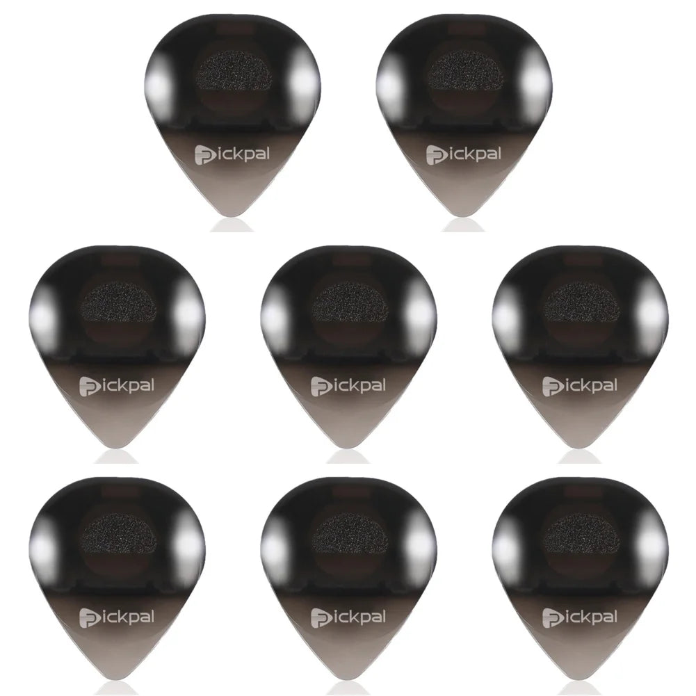 2-10PCS LED Glowing Guitar Pick Replacement Touch Luminous Electric Guitar Pick Plastic Bass Plectrum Glowing Guitar Picks