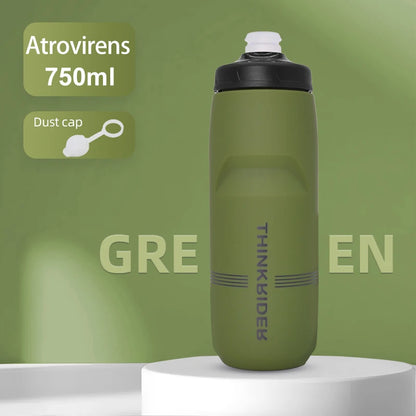 ThinkRider Bicycle Bottle MTB Road Bike Water Bottle Outdoor Sports Plastic Portable Large Capacity Drink Cycling Water Bottle