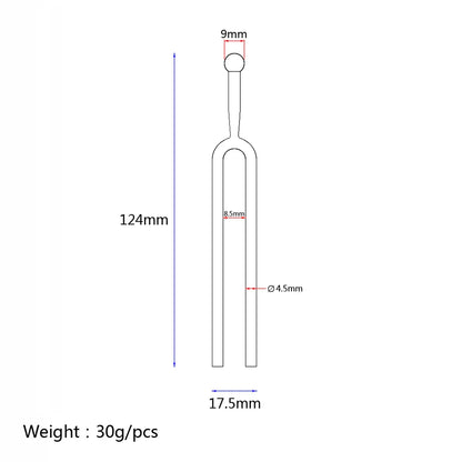 440 Hz Tuning Fork Violin 440Hz Guitar Stringed Instrument Tuner Musical Sound Sensing